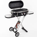 Camp4 Trolley Grill - 50mbar Piezo-Zündung 2-Kochplatten BBQ Tischgasgrill – Camp4