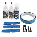 Schwalbe Tubeless Kit Easy 21-25mm Komplettset für 2 Reifen Docblue Ventile Band – Schwalbe