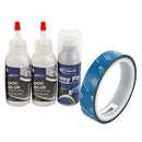 Schwalbe Tubeless Kit Easy 21-25mm Komplettset für 2 Reifen Docblue Ventile Band – Schwalbe