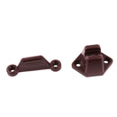 Türfeststeller Set 2 tlg., Lochabstand: 30 mm, 45 mm, braun – OCS