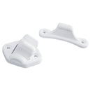 Türfeststeller Set 2 tlg., Lochabstand: 30 mm, 45 mm, weiß – OCS
