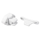 Türfeststeller Set 2 tlg., Lochabstand: 30 mm, 45 mm, weiß – OCS