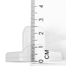 Türfeststeller Set 2 tlg., Lochabstand: 30 mm, 45 mm, weiß – OCS