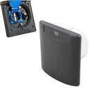 Vorzeltsteckdose Multi - versch. Farben - 2x Sat 12V u. 230V,  IP54 – Ein muss in jedem Vorzelt !