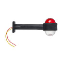 Begrenzungsleuchte rot/weiß 160mm schräg 12V Umrissleuchte - Wohnwagen Anhänger – APT