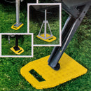 Camco Unterlegplatten 4er Set, Kunststoff, (L/B/T) 230x165x70 mm, gelb – Camco