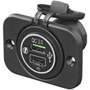 Dual USB-Steckdose Ladegerät USB-C und USB-A 12/24V 3A Autoladegerät – ProPlus