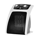 Heizlüfter "Acalorado" Elektroheizung Keramikheizung 750/1500W mit Wärmeschutz – Ist es dir noch zu kühl?