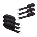 Sturmleinen Sturmband Set 15 tlg., Nylongurt 500 cm, strapazierfähig – Wamovo