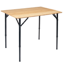ViaMondo Premium Campingtisch Boa II 80x60cm Bambustisch Klapptisch Camping – So macht Camping Spaß!