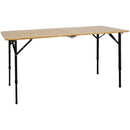ViaMondo Premium Campingtisch Boa VI 140x70cm Bambustisch Klapptisch Camping – So macht Camping Spaß!