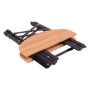 Hocker klappbar Bambus Beistelltisch oval Klapphocker Garten Camping Klapptisch – ViaMondo Premium Hocker bzw.