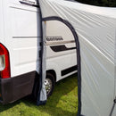 Freizeitschmiede® Arc-260 Seitenzelt 260x220 cm Vorzelt mit 7mm Keder – Freizeitschmiede