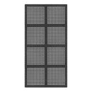 Vorzeltboden 8er Set Vorzelt Bodenplatten aus EVA 60x60cm Puzzlematte Schwarz – APT