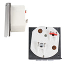 Multi Aussensteckdose | versch. Farben |  240V | 12V | Antenne | Satellit | IP44 – Wamovo