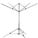 Camping Wäschespinne 15 Meter Leine, Spannweite 152 cm , Höhe 150 cm + Heringe – Haba