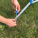 Camping Wäschespinne 13 Meter Leine Höhe 140 cm Tragetasche Wäschereck Komfort – Kommt ganz groß raus!