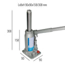 Mini Hydraulik Wagenheber, 2 Tonnen Hubkraft – ProPlus