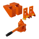 Hydraulischer Wagenheber für Doppelachse + Wasserwaage für Wohnwagen Anhänger 2t – KoJack
