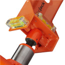 Hydraulischer Wagenheber für Doppelachse + Wasserwaage für Wohnwagen Anhänger 2t – KoJack