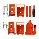 Hydraulischer Wagenheber für Doppelachse + Wasserwaage für Wohnwagen Anhänger 2t – KoJack