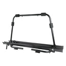 Deichsel Fahrradträger Wohnwagen 2 Fahrräder belastbar bis 40kg klappbar Schwarz – PAT