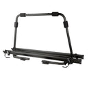 Deichsel Fahrradträger Wohnwagen 2 Fahrräder belastbar bis 40kg klappbar Schwarz – PAT