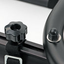 Deichsel Fahrradträger Wohnwagen 2 Fahrräder belastbar bis 40kg klappbar Schwarz – PAT