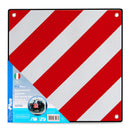 Warntafel Italien, Aluminium mit Ösen, 50x50cm reflektierend, rot/weiß – ProPlus
