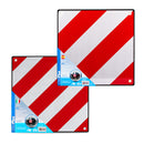 Warntafel Set Spanien/Italien, Aluminium mit Ösen, 50x50cm – Proplus