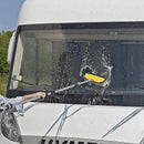 Autowaschbürste mit Teleskopstiel, Seifenspender Wohnmobil Waschbürste Bürste – Außenreinigung leicht gemacht!