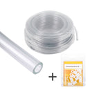 10 Meter Wasserschlauch 8x2 mm klar Wasserinstallation + 10 Befestigungsschellen – Wamovo