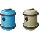 Aquaroll Frischwasser Rolltankset 40 l Beige & Blau Wassertankset für Wohnwagen – Aquaroll