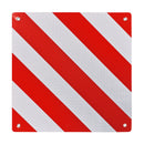Warntafel zum wenden für Italien/Spanien Aluminium 50 x 50 cm Ösen – Haba