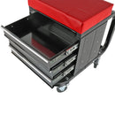 Werkstatthocker fahrbar, Tragfähigkeit ca. 135 kg, 48 x 35 x 43 cm – Cleveres Zubehör für den Profischrauber.