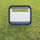 Windschutz Windbarikade aufblasbar | 150D Polyester | 160x140 cm | grau – ProPlus