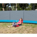Windschutz mit 3 Elementen, 500x140cm, Polyester Sichtschutz für Camping, Strand – Reimo