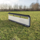 Windschutz Windbarikade aufblasbar | 150D Polyester | 480x140 cm | grau – ProPlus