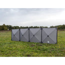 Camping Windschutz Sichtschutz Smögen 500x125cm Blickschutz für Strand, Garten – Reimo Tent Technology