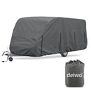 Deiwo Premium Wohnwagen Schutzhülle | Breite 250 cm | diverse Größen | 4 Schichten – Deiwo
