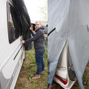 Wohnwagen Schutzhülle Breite 250 cm - div. Größen - SFS Gewebe 160g/m2, 3-lagig Abdeckplane – Carbest