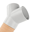 4x Y Stück für Warmluftrohre Truma Grau für 65 mm TS Y-Stück – Truma