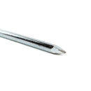 Zeltheringe für harte Böden 50er Set, silber, 23 cm, Stahl – Zeltheringe mit Nagelkopf und Quernagel für extrem harte Böden.